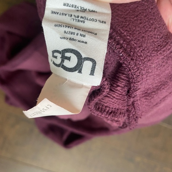 Ugg Burgundy Sweat pants - Picture 11 of 13